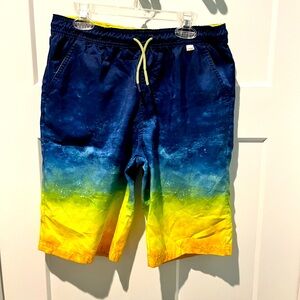 Cat & Jack Navy and Yellow Shorts